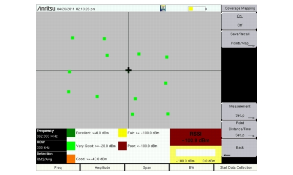 Coverage Map Software Coverage Mapping
